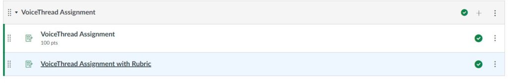 VoiceThread Assignment VoiceThread Assignment